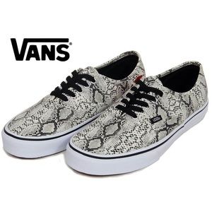 Snakeskin Authentic Vans Sneakers